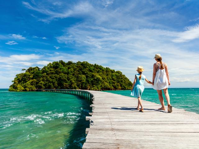 Indulge in a private island