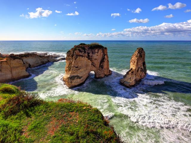 Walk the corniche to Pigeon Rocks