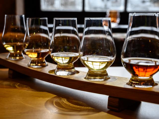 Get merry during a rum tasting