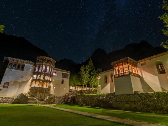 STAY AT THE STUNNING KHAPLU PALACE