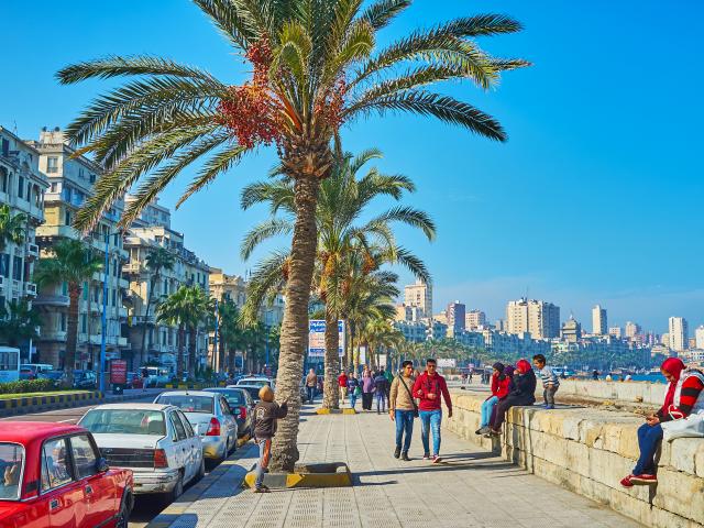 Wander along the famous Corniche