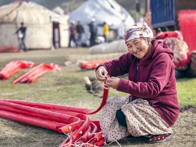 Relax and enjoy the nomad life