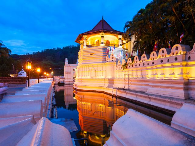 See the Temple of the Tooth ceremony