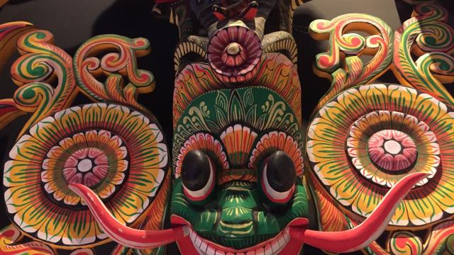 Carve yourself a traditional mask