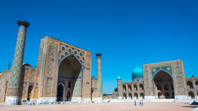 Marvel the Majesty of the Registan