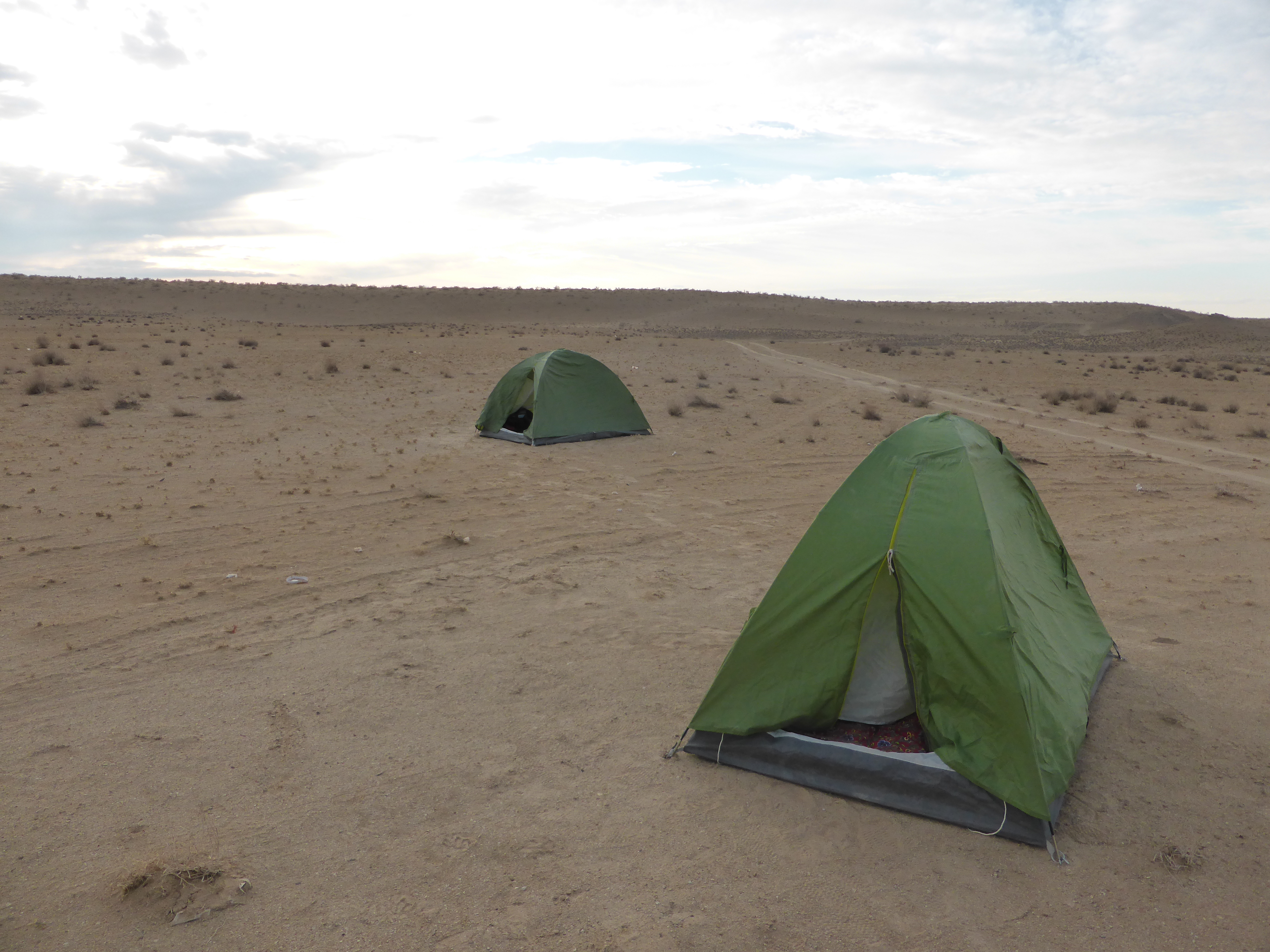 Darvaza Crater Camping